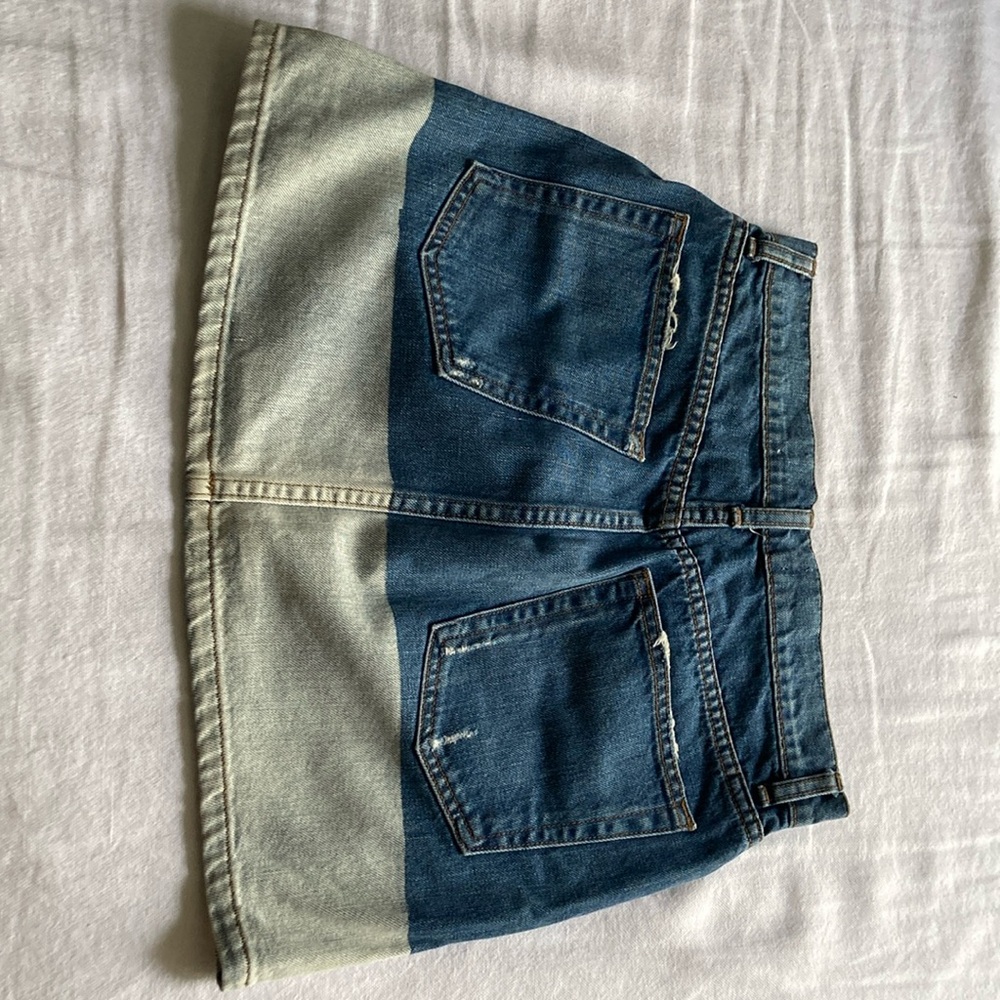 Size 26 Reformation Ella Denim Mini Skirt - Picture 5 of 5